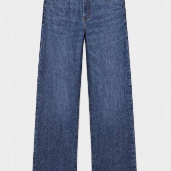 Denim Forum The Farrah Hi-rise Wide Jean (Size 26, Regular Length) - Picture 4 of 6